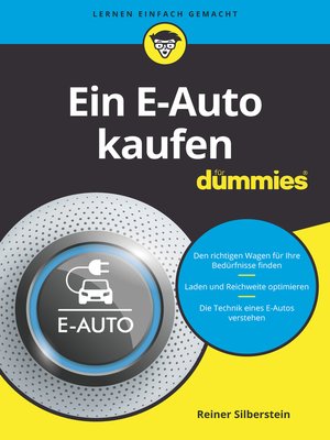 cover image of Ein E-Auto kaufen f&uuml;r Dummies